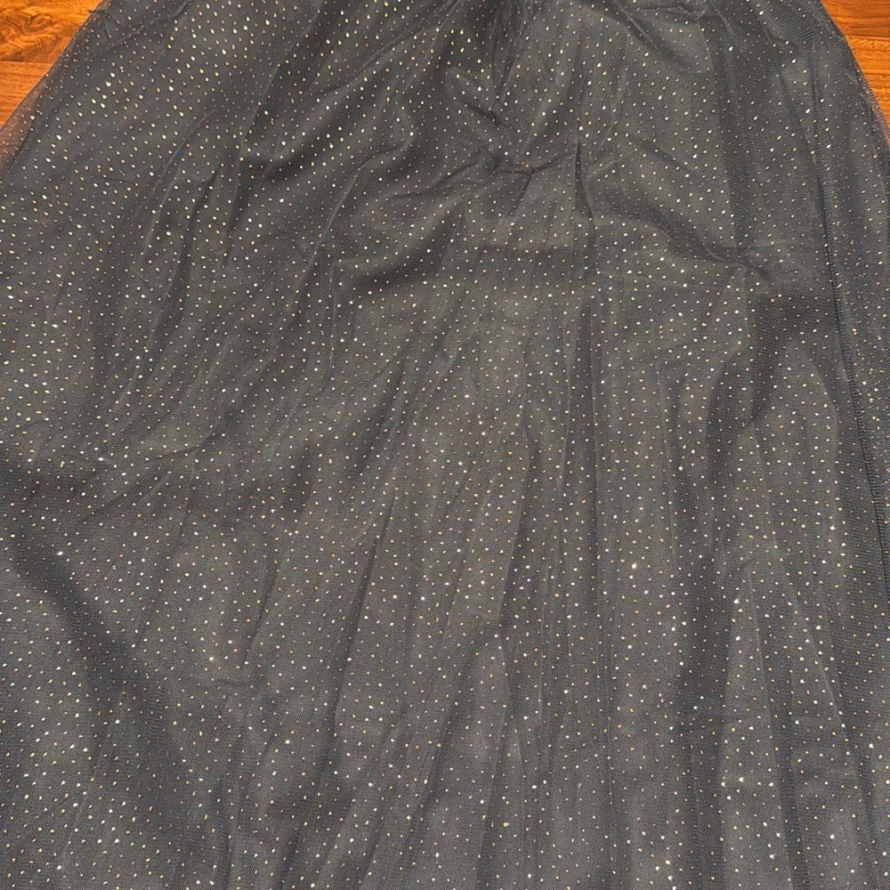 J. Crew Factory green Skirt with Gold Dots NWT
